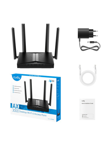 CUDY Access Point Cudy AP3000D Wi-Fi6 AX3000 Gigabit Dual-Band
