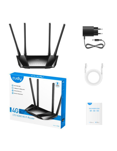 CUDY Router 4G Cudy LT400 N300 Cat.4