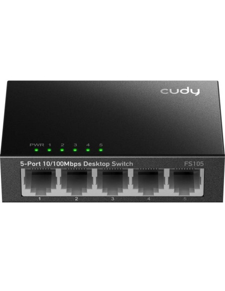 CUDY Switch 5 Θέσεων Cudy FS105 10/100 Mbps Μεταλλικό