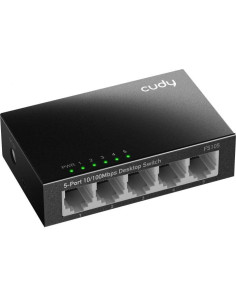 CUDY Switch 5 Θέσεων Cudy FS105 10/100 Mbps Μεταλλικό 2