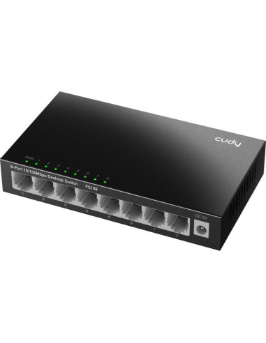 CUDY Switch 8 Θέσεων Cudy FS108 10/100 Mbps Μεταλλικό
