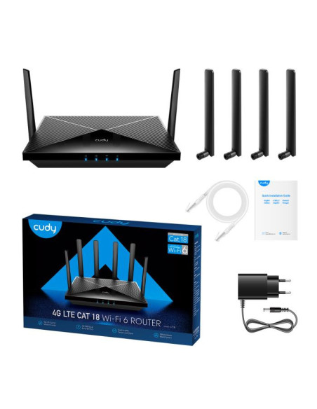 CUDY Router 4G Cudy LT18 Wi-Fi 6 AX1800 Cat.18