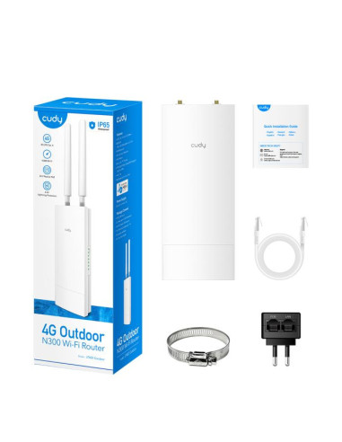 CUDY Router 4G Cudy LT400 N300 Cat.4 Εξωτερικού Χώρο?